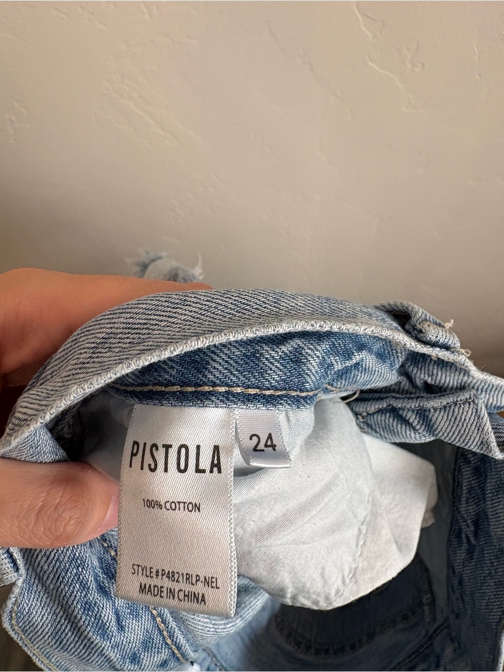 Pistola Nova Shorts denim vintage blue 
Size 24 - Picture 5 of 5